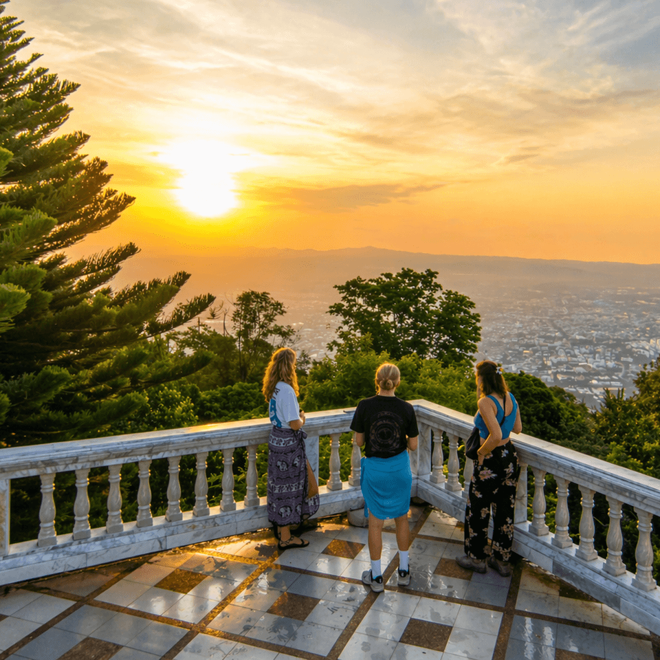 Elephant Sanctuary & Doi Suthep Temple Sunrise View : Chiang Mai 1