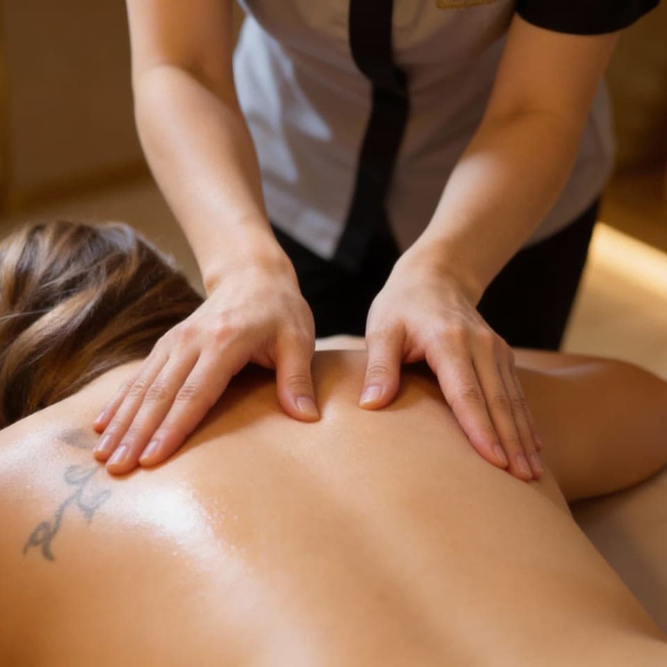 Relaxing Aroma Massage with Essential Oils (1 HOUR) 1