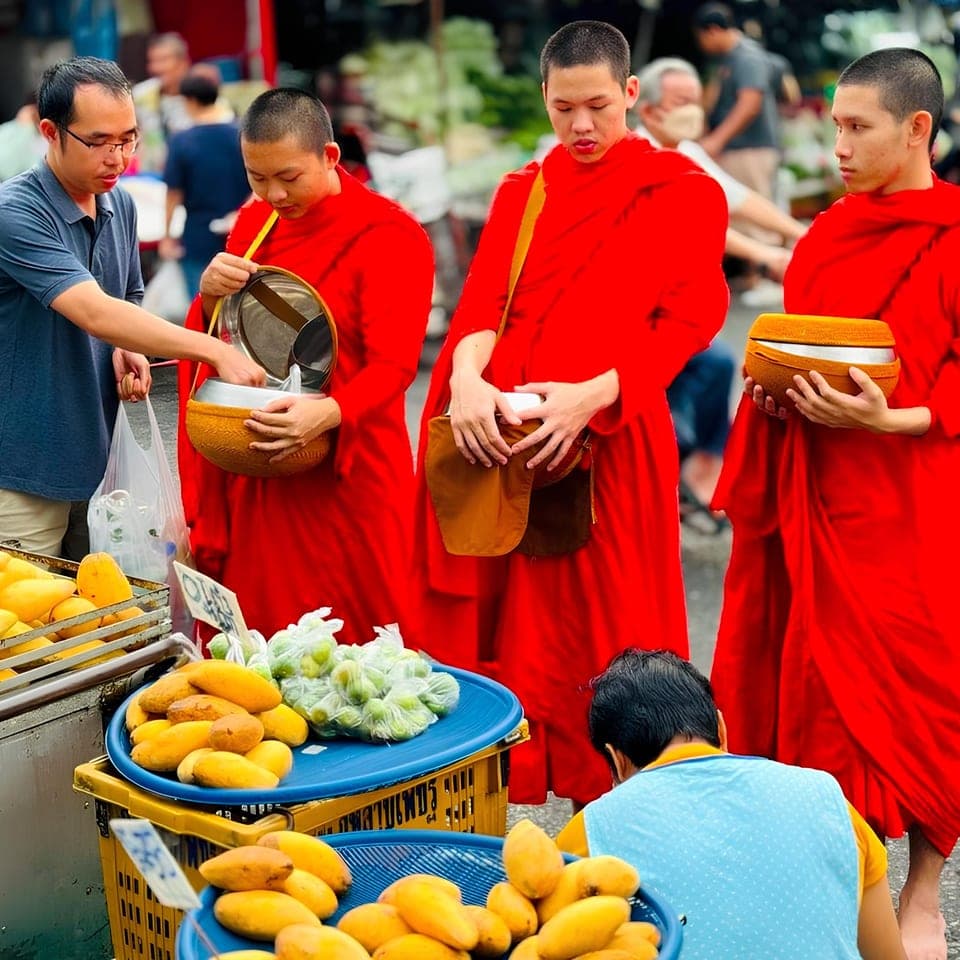 Sunrise Alms Walk : Chiang Mai Morning Ritual 1