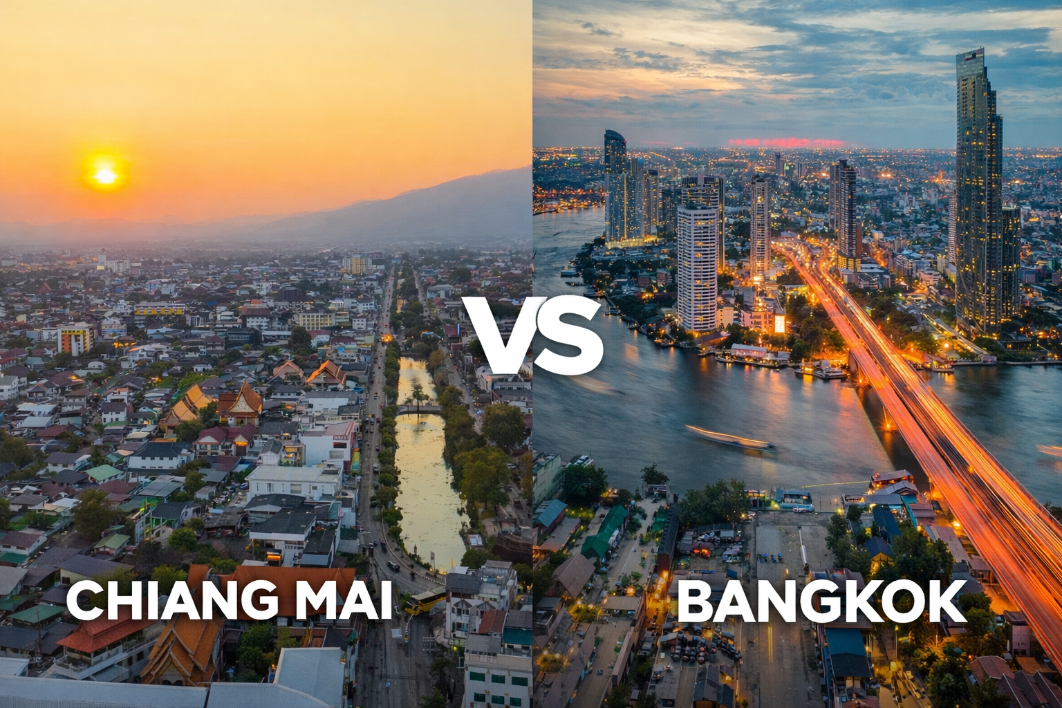 Chiang Mai vs Bangkok : Which One is Right for You ?